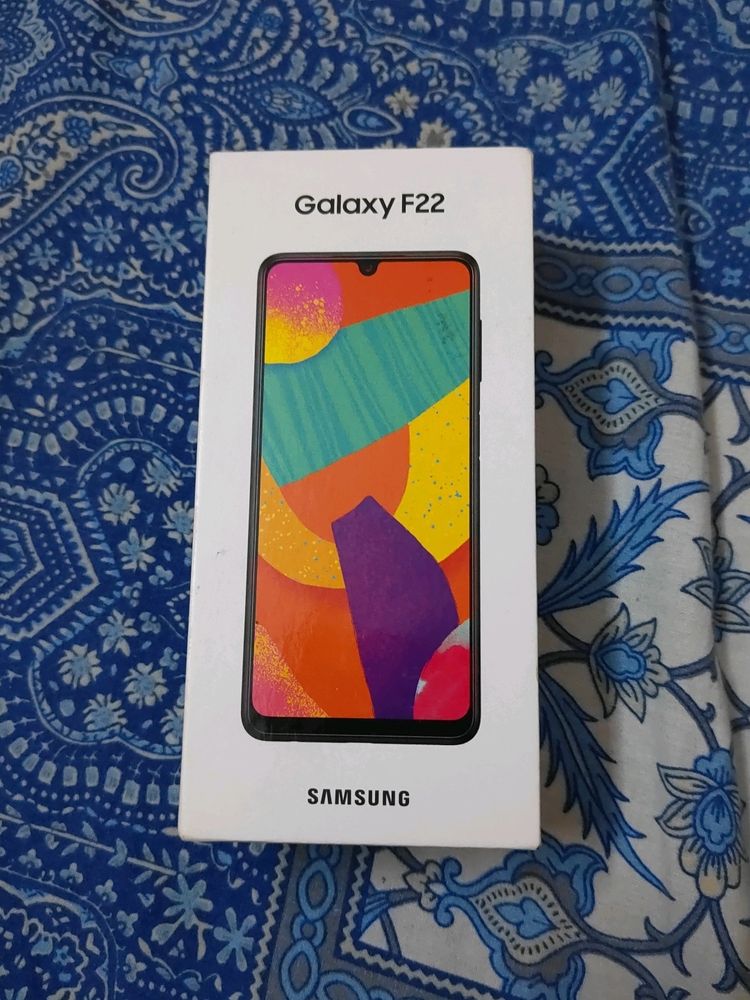 It Is A Box Of Samsung Galaxy F22 Mobile Phone