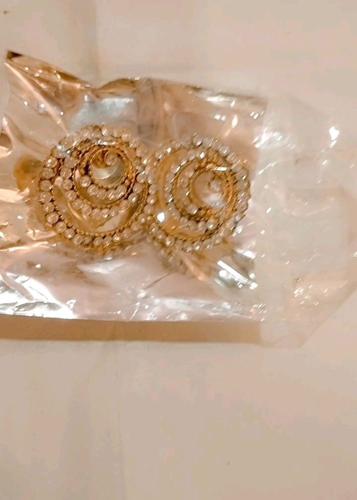 Beautiful Earrings Tops Jhumka For Weding Partywea