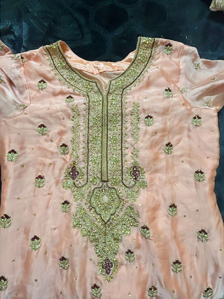 Party Wear Kurta And Dupatta