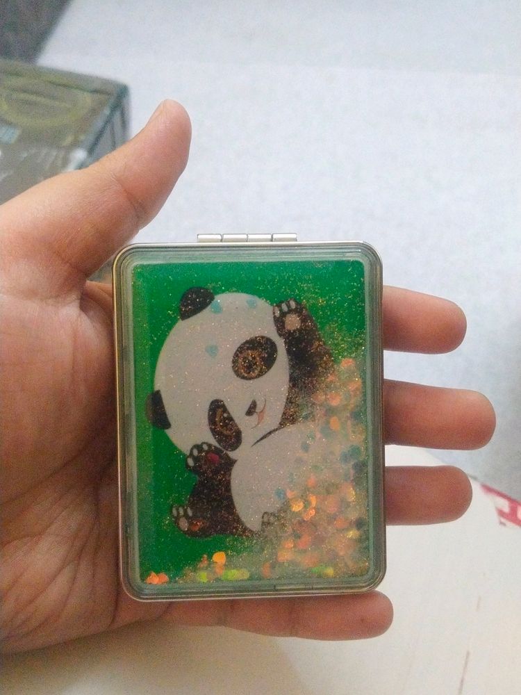 Panda glitter Mirror