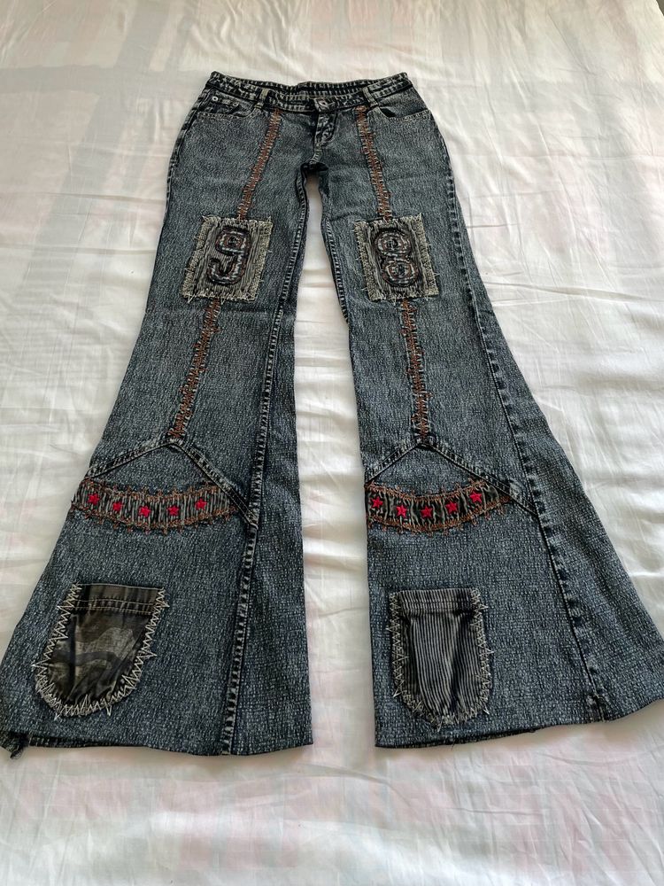 Vintage 90s Lowrise Flared Bootcut Jeans