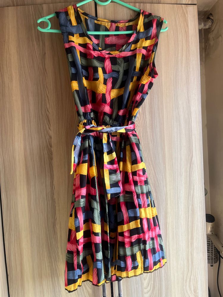 Multi Coloured short dress