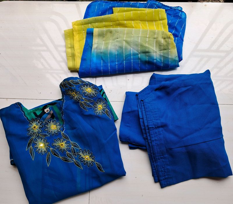 NEW PATIALA SALWAR SET (9-10 YEARS)