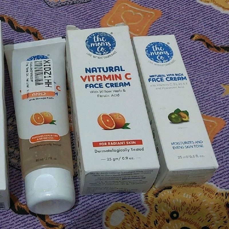 2 FACE CREAM & 1 FACEWASH