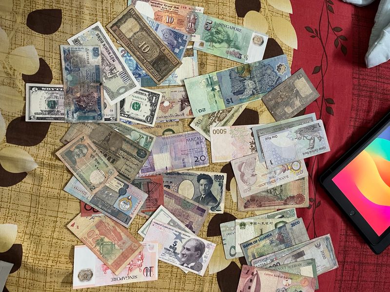 40 Different Country Currency