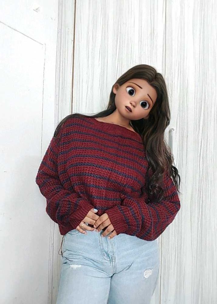 Crop Aesthetic Pullover 🎀