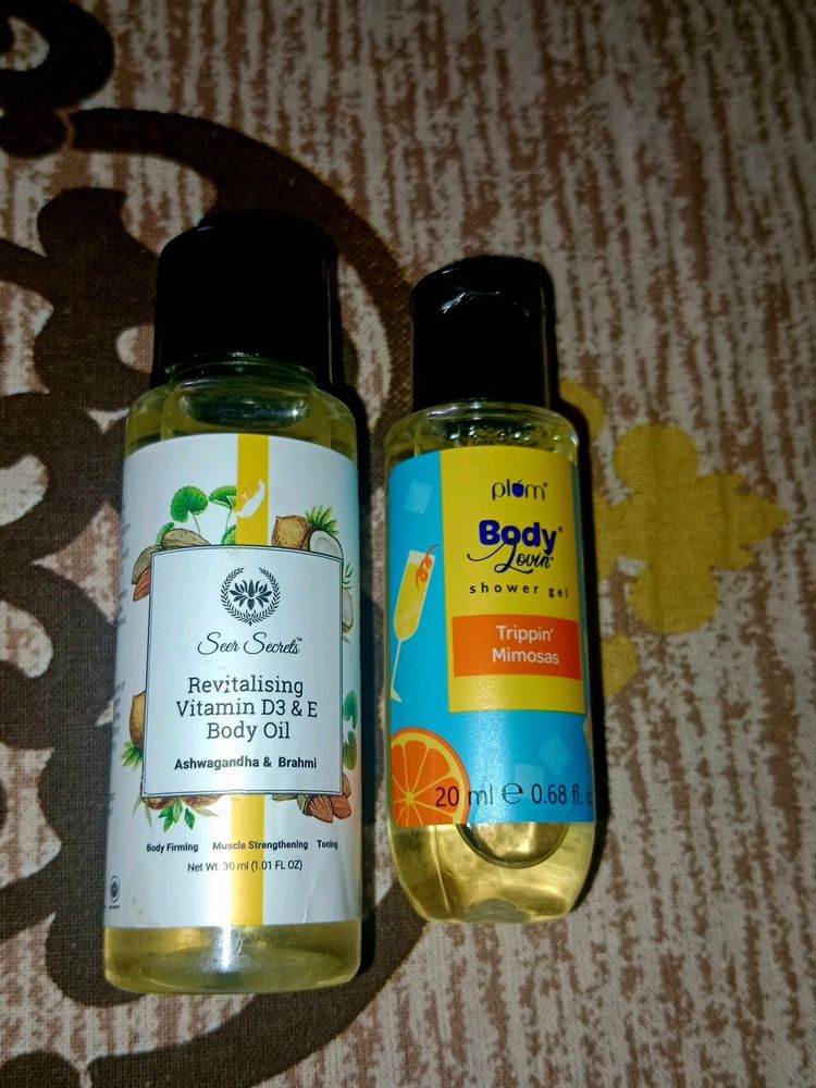 Plum Shower Gel + Seer Secrets Body Oil