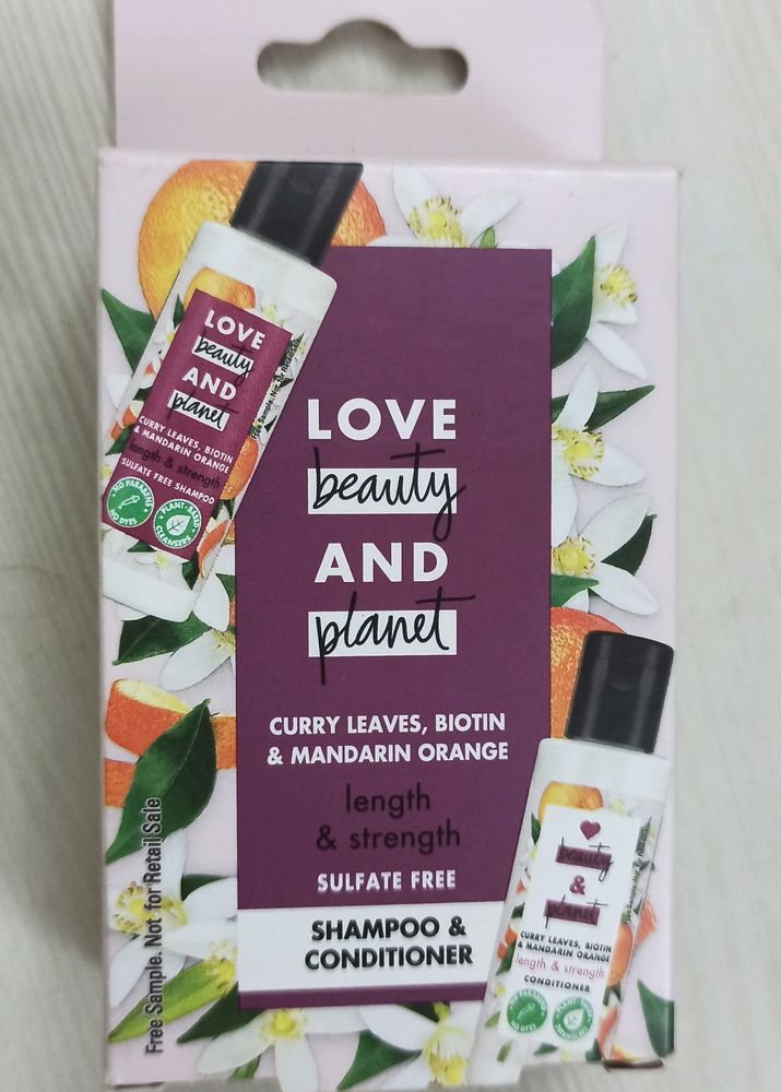 Love Beauty And Planet Shampoo& Conditioner