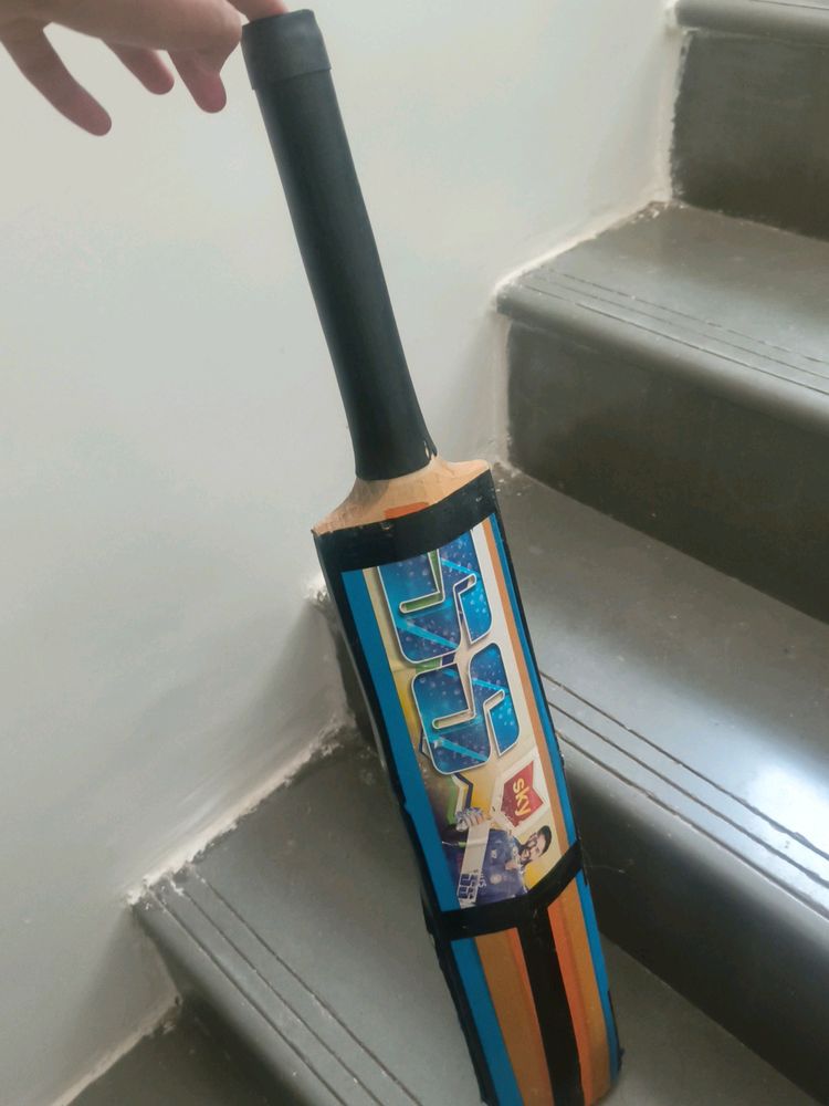 A Wooden Cricket Bat By Virat & Suryakumar