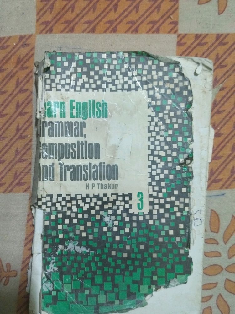 English Grammar Composition And Translation Book