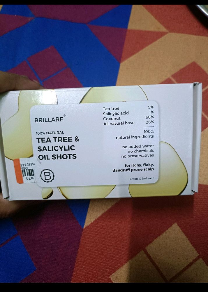 Brillare Tea Tree And Salicylic Acid Oil Shots