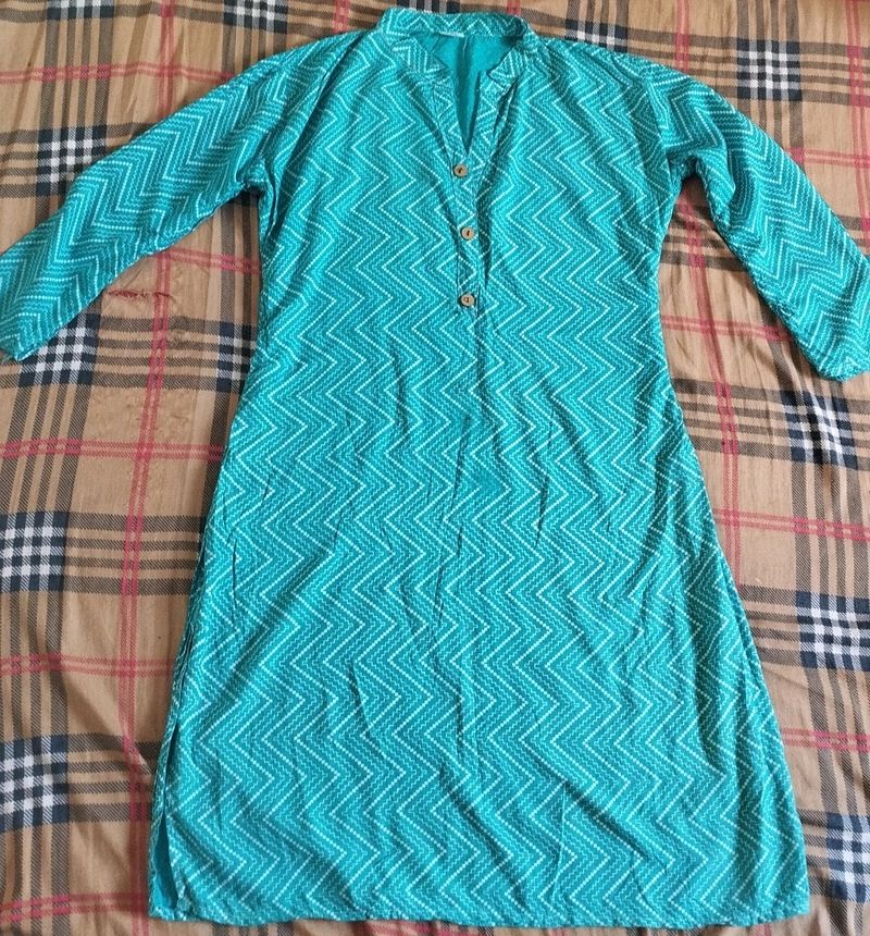 #Printed Kurta