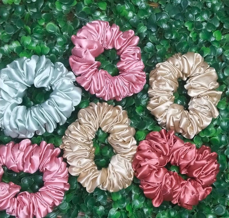 Scrunchies (Pack Of 6)