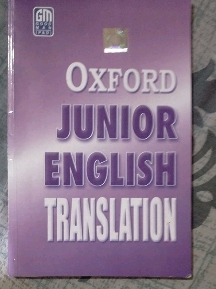 Book Of Oxford English Grammar And Translation