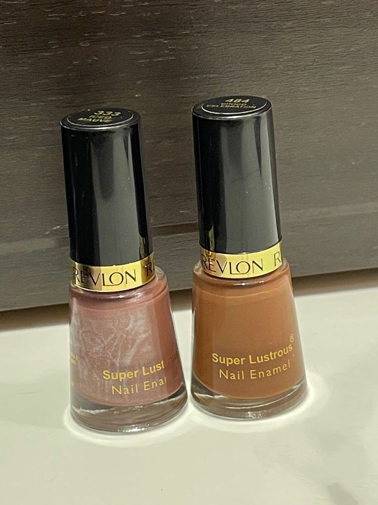 New Revlon Nail Enamel - 2 Shades