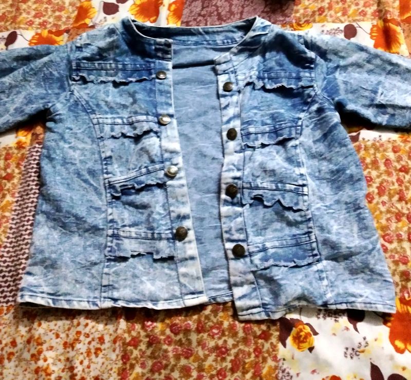 Denim Short Jacket