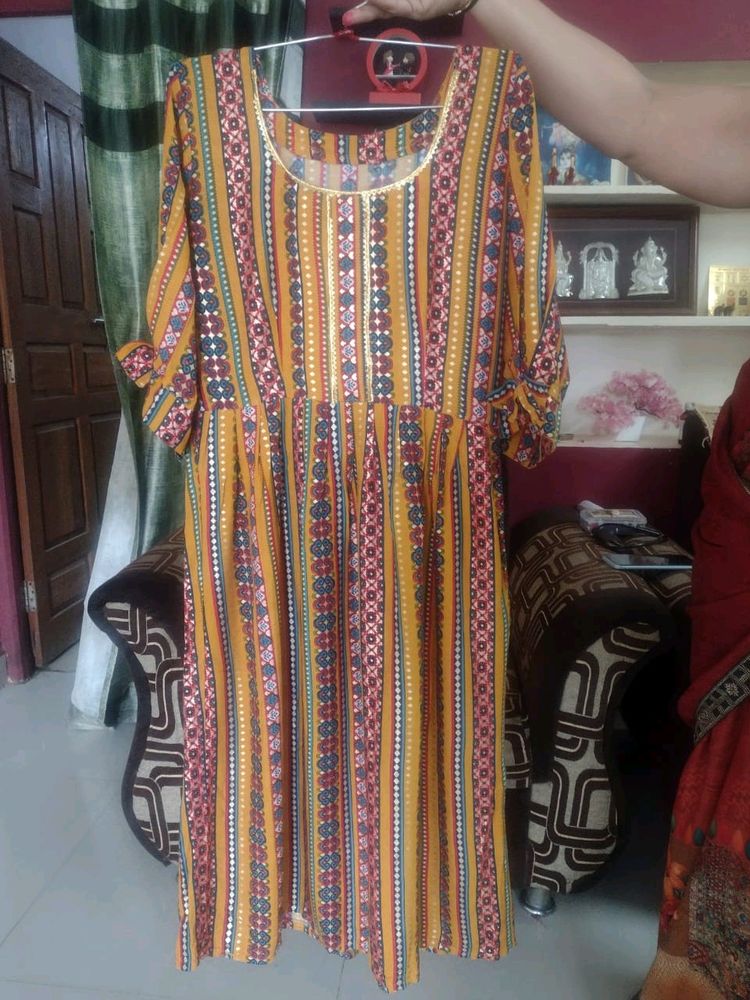 Frock Pattern Kurti