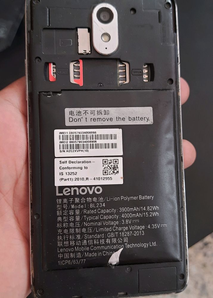 Lenovo P1 Ma40