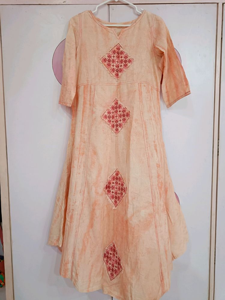 Long Pink Kurti