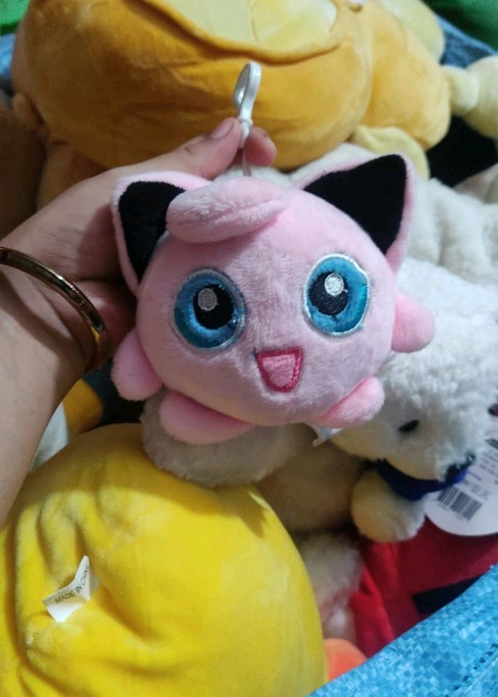 Jigglypuff Pokemon Keychain