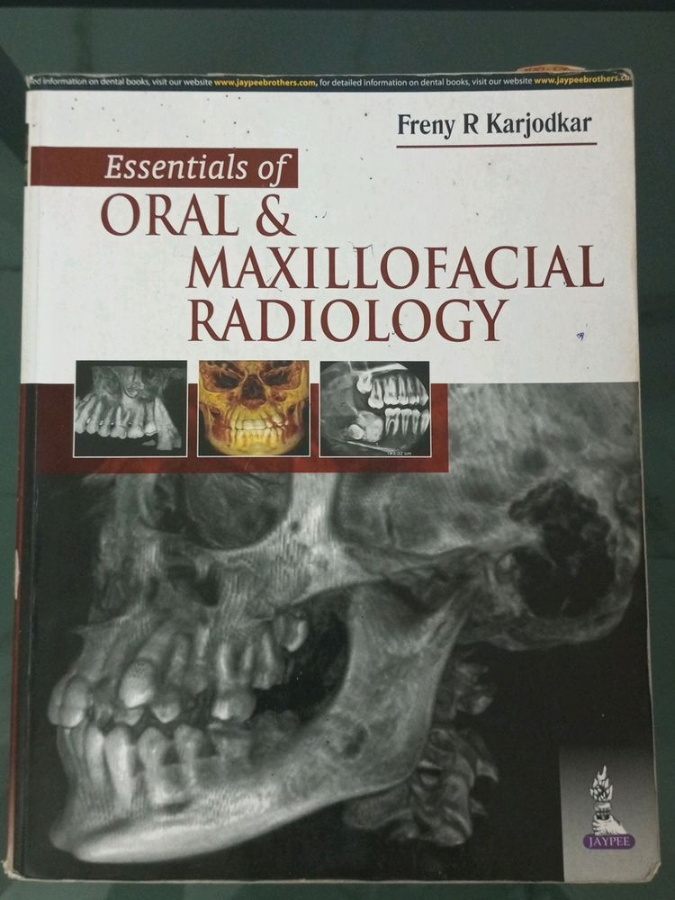 Oral And Maxillofacial Radiology- Freny R Karjodka