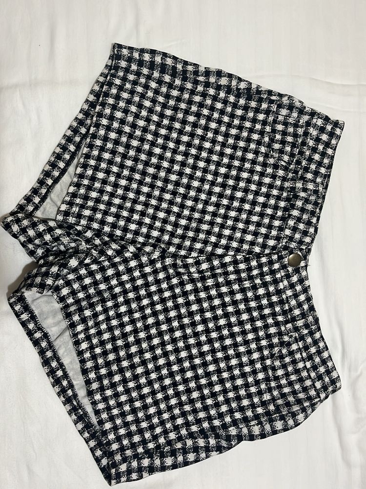 Checked Classy Summer Shorts