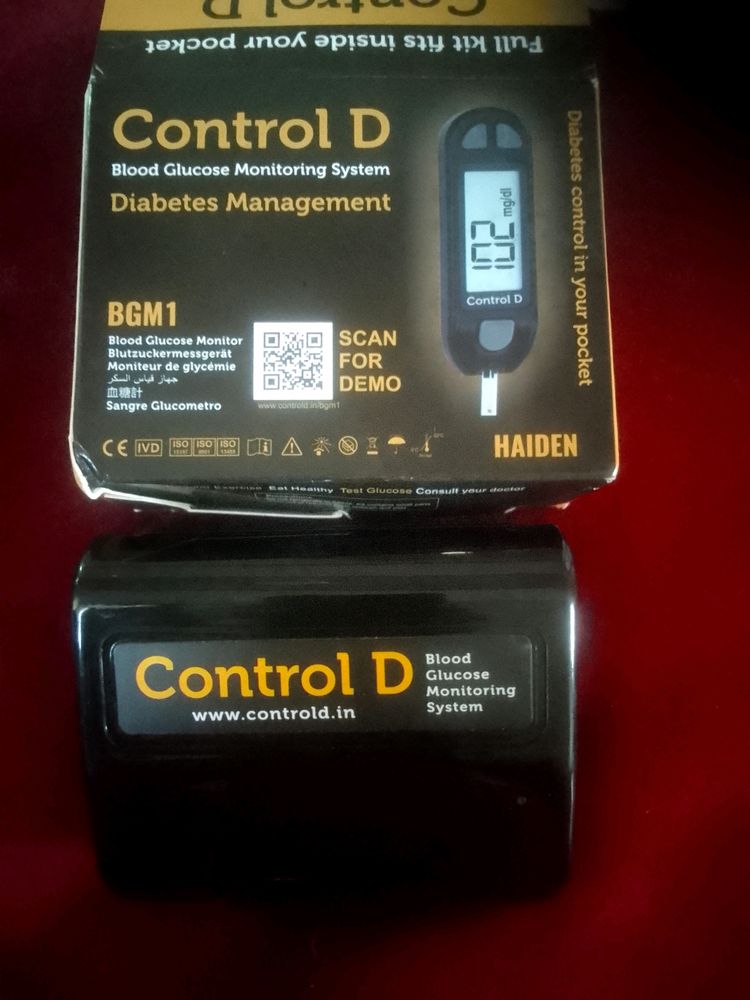 New Control D Blood Glucose Monitoring System