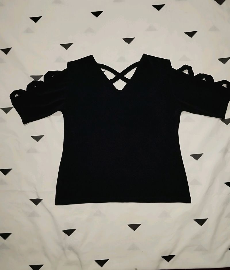 Black Formal Top