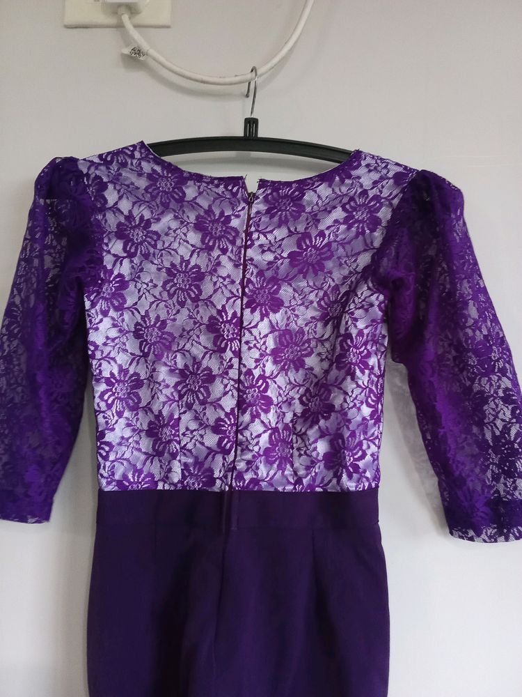Violet Purple Shade Jumpsuit.