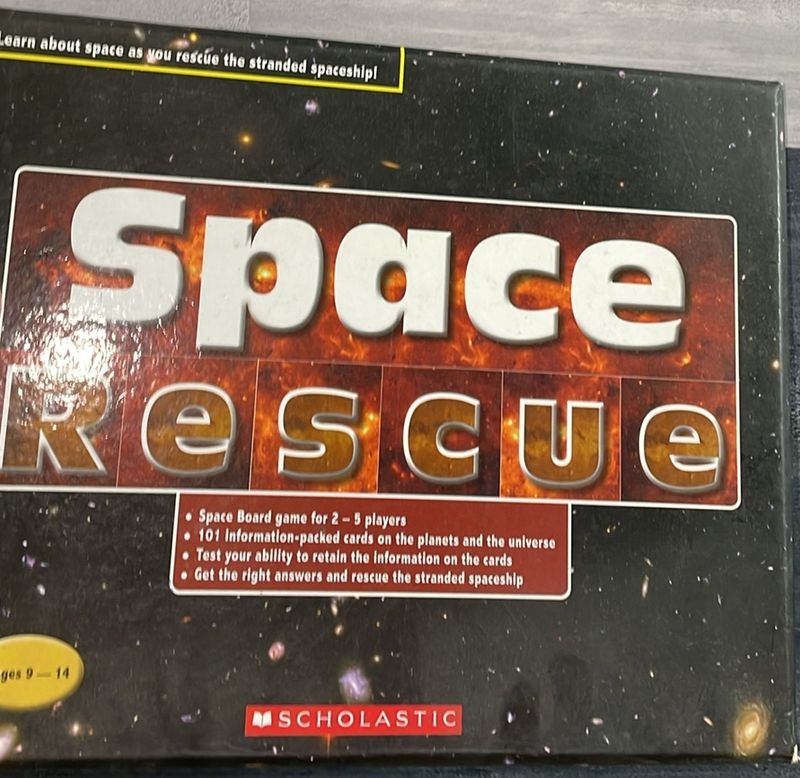 Space Rescue Board Game Scholastic