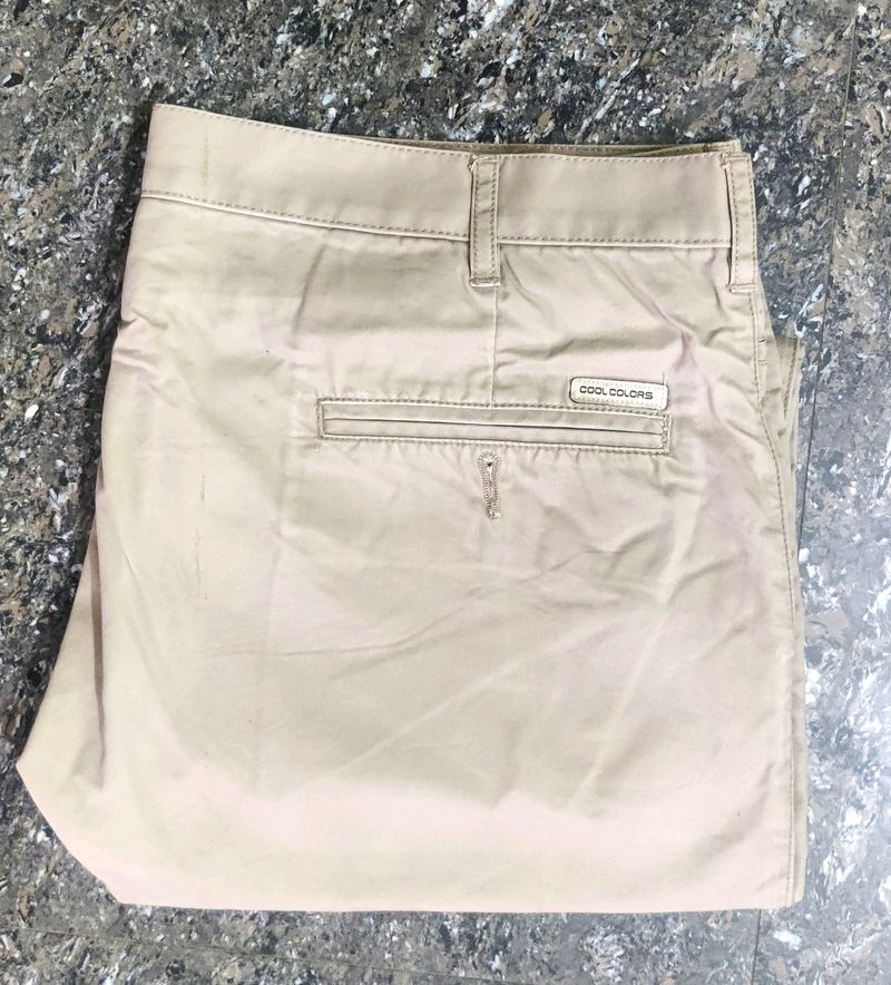 Beige Formal Pant