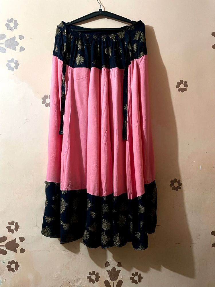 Casual Ethnic Long Skirt For Women's