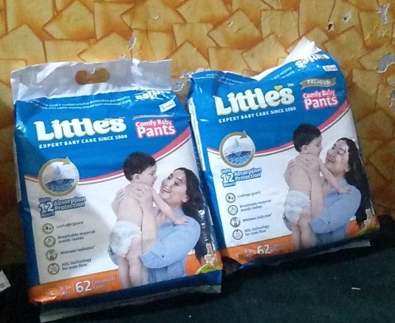 124 Pc Little L Premium Diaper