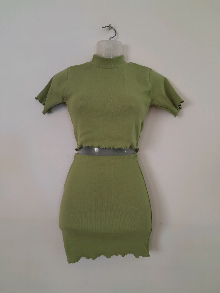 Light Olive Casual Co-ord (Women's)