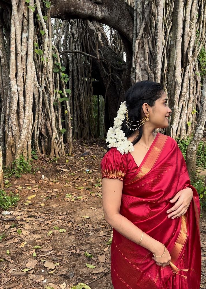 Red Saree