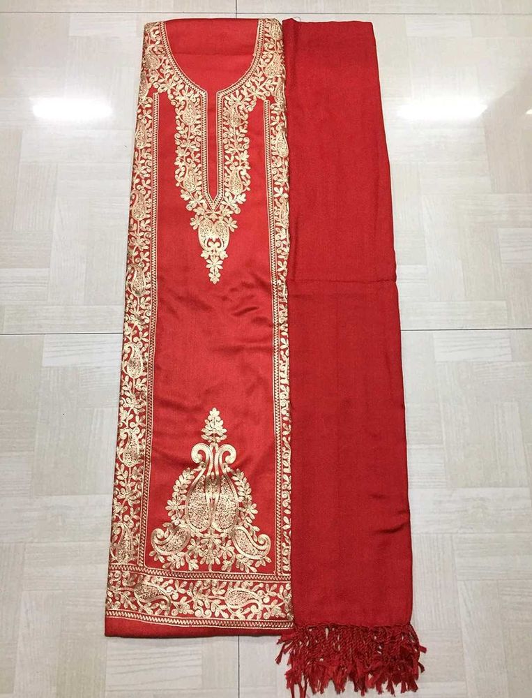 Aari  Embroidery Work Suit