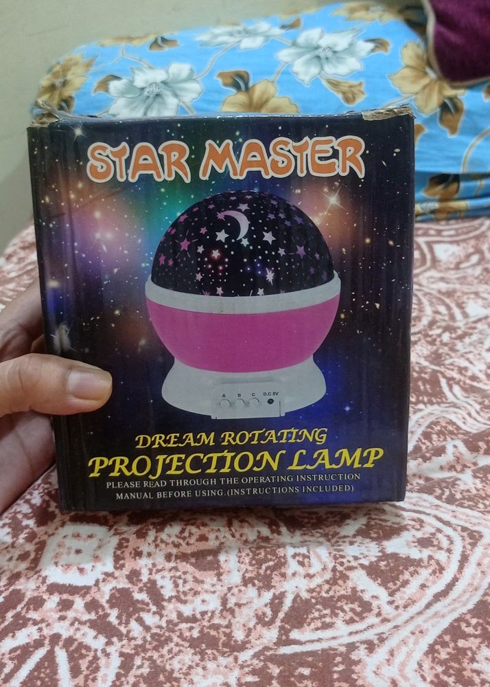 Moving Stars Lamp For Kids