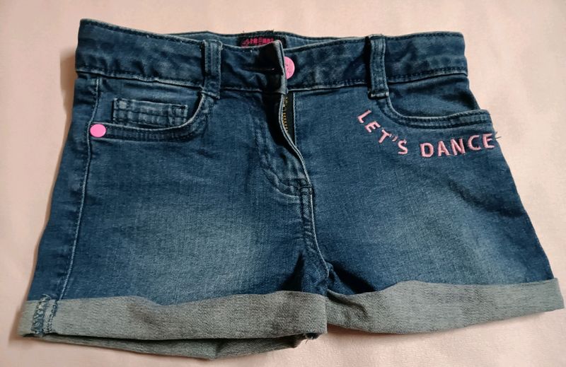 Denim Shorts 3-4 Year