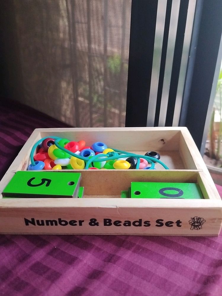 Montessori Skill O Fun Counting Beads Activity