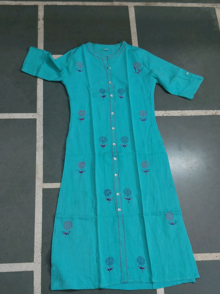 Blue Kurti.... Offer Price