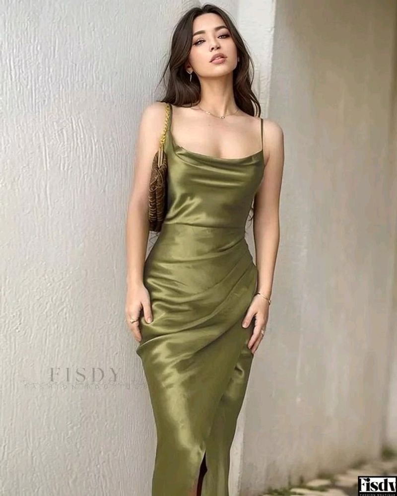 Classy Satin Maxi Dress Pinterest Fairycore Y2k