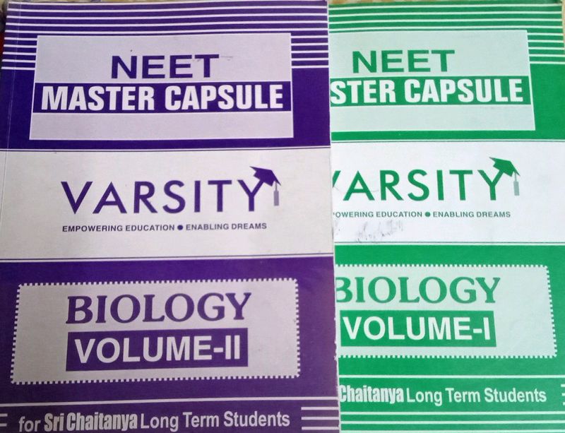 NEET CAPSULE BIOLOGY VOL1 & 2