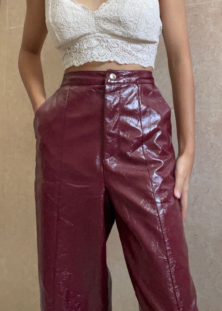 H&M Leather Pants