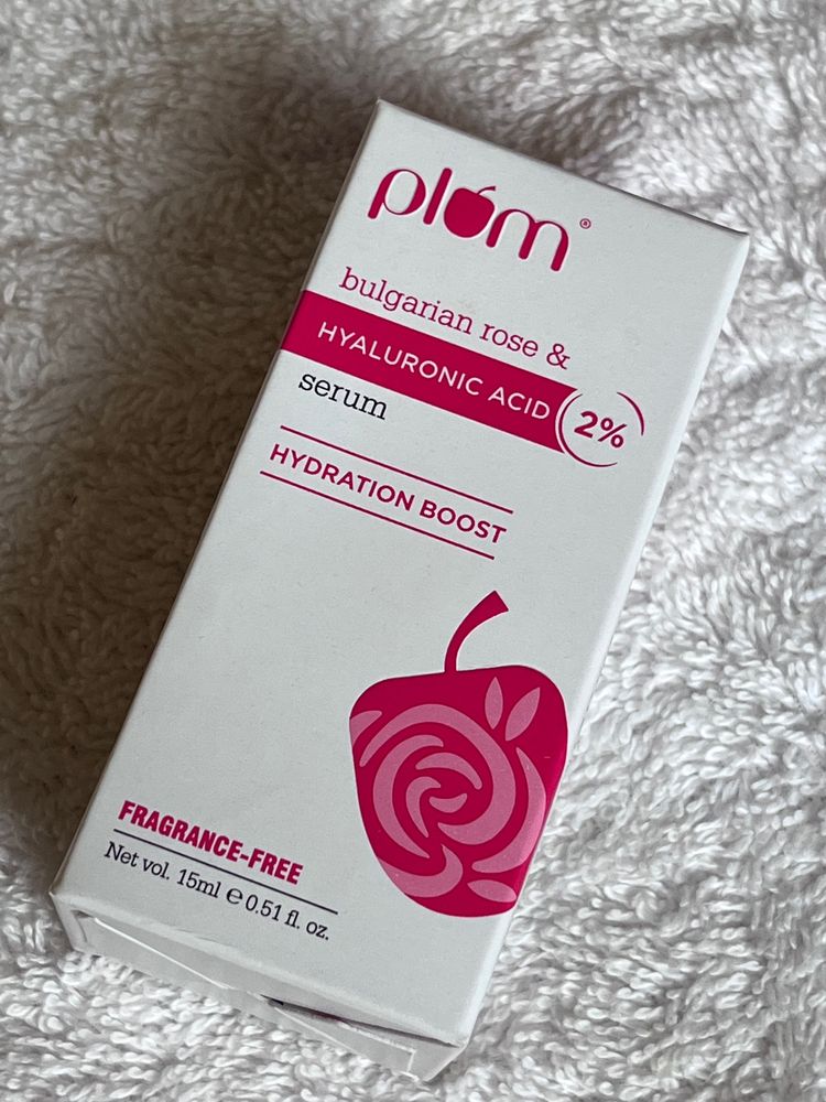 plum bulgarian rose & HYALURONIC ACID serum