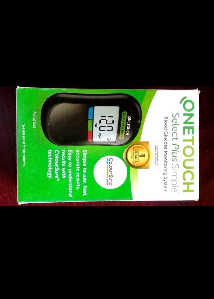 OneTouch Select Plus Simple Blood Glucometer