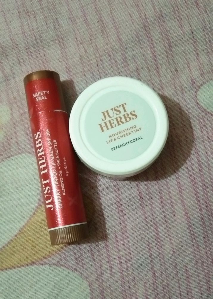 Lip Balm And Cheek Tint Combo