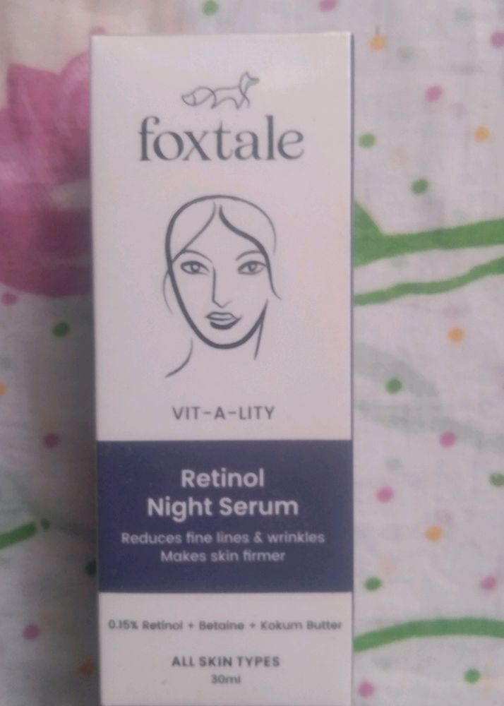 30 Off 0.15 % Foxtale Retinol Night Serum