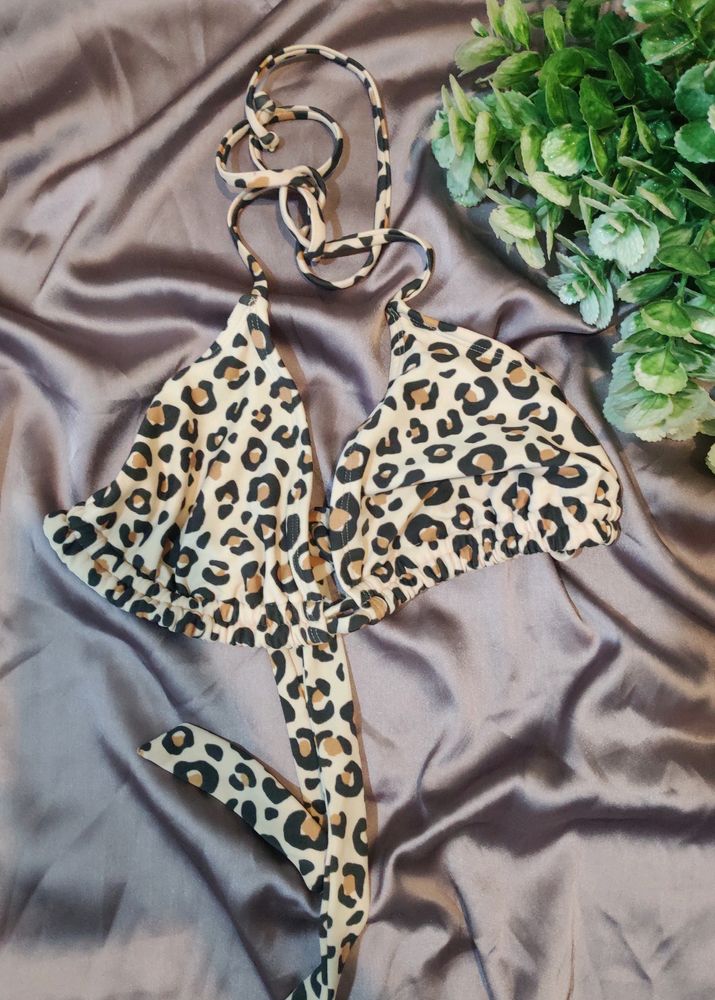 Animal print bikini