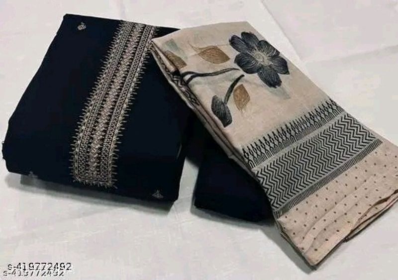 New Daress Material Black Colour