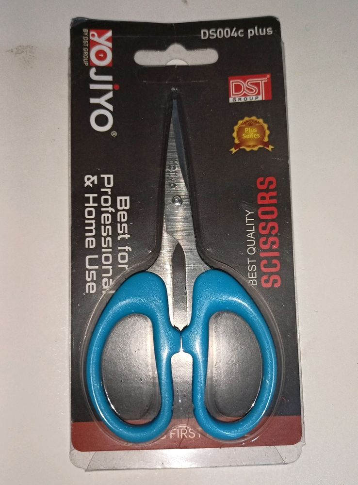 Brand New Pair Of Blue Scissors